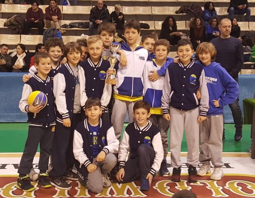Minibasket: quinto posto per gli aquilotti 2007 al Torneo Ciccarelli di Siena
