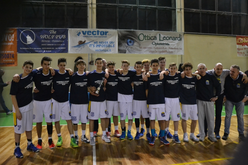 U16 elite - La Robur si aggiudica la 1° edizione del torneo Ador Busto trofeo Sergio Borri